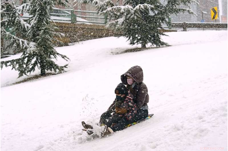 Second Major Snowstorm Hits Northeast, Blanket Heavy Snow in Just One Week