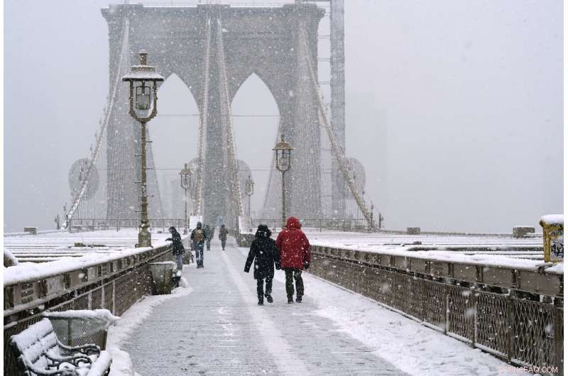 Second Major Snowstorm Hits Northeast, Blanket Heavy Snow in Just One Week