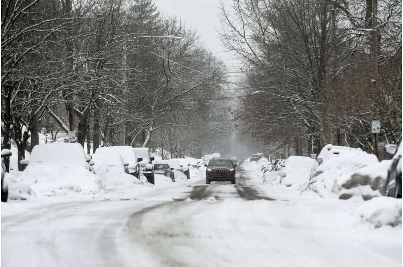 Second Major Snowstorm Hits Northeast, Blanket Heavy Snow in Just One Week