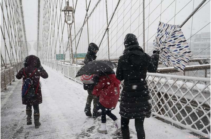 Second Major Snowstorm Hits Northeast, Blanket Heavy Snow in Just One Week