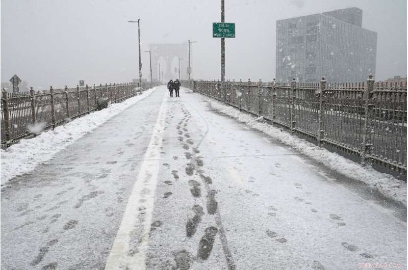 Second Major Snowstorm Hits Northeast, Blanket Heavy Snow in Just One Week