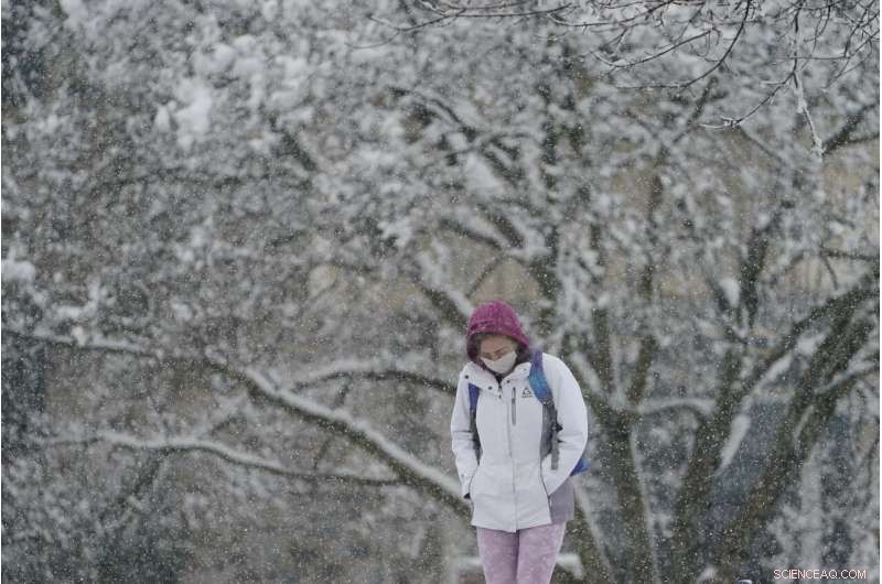 Second Major Snowstorm Hits Northeast, Blanket Heavy Snow in Just One Week