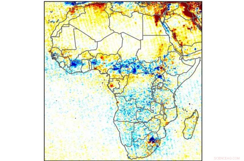 Rapidly Growing Regions of Africa See Unexpected Drop in Seasonal Fire Pollution