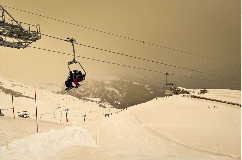 Sahara Dust Plume Triggers Surge in European Air Pollution