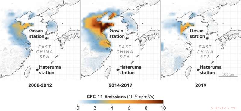 Study Finds Declining Emissions of Banned Ozone‑Depleting Substance