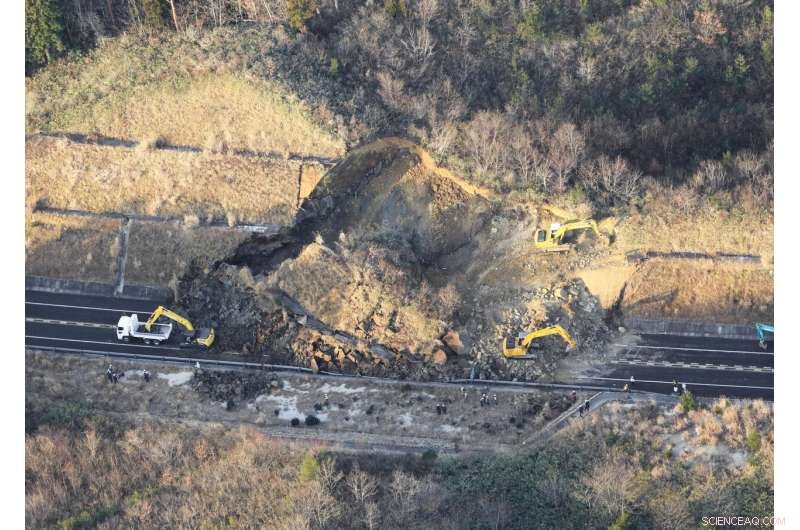 Strong Japan Earthquake Triggers Landslide; Minor Injuries Reported—Update