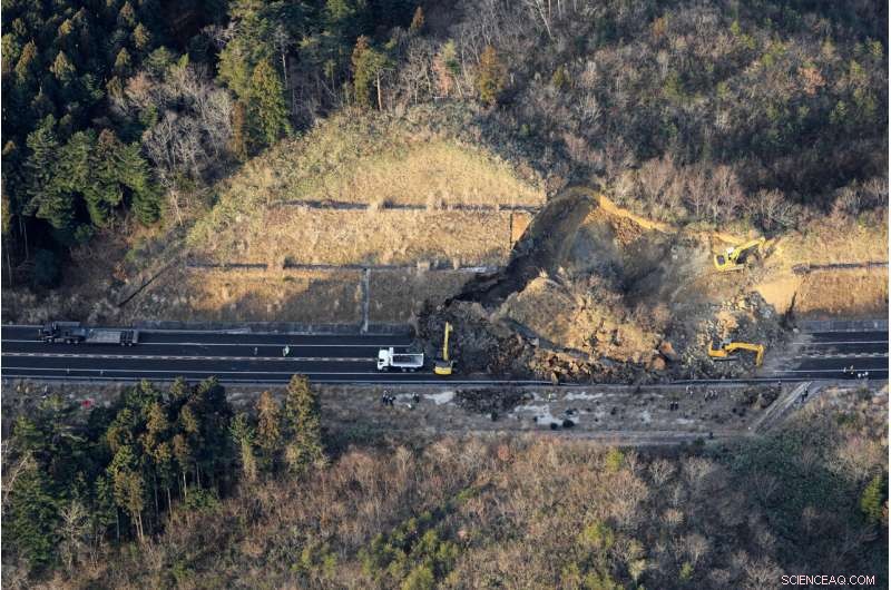 Strong Japan Earthquake Triggers Landslide; Minor Injuries Reported—Update
