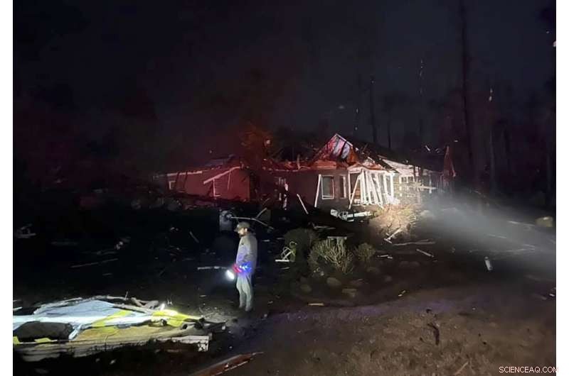 Winter Storm Hits: Power Outages, Freezing Temperatures, and a Devastating Tornado