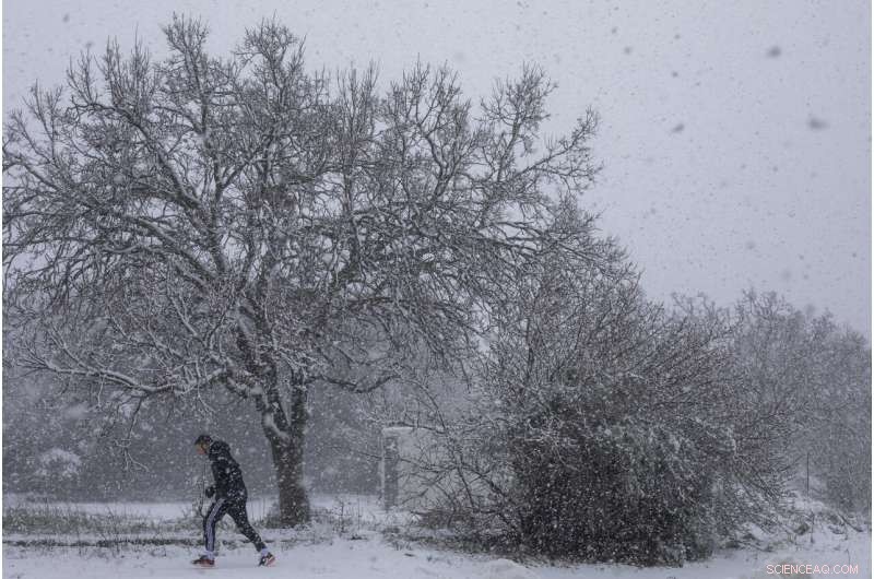 Heavy Snowfall and Gale-force Winds Strike Middle East in Powerful Winter Storm