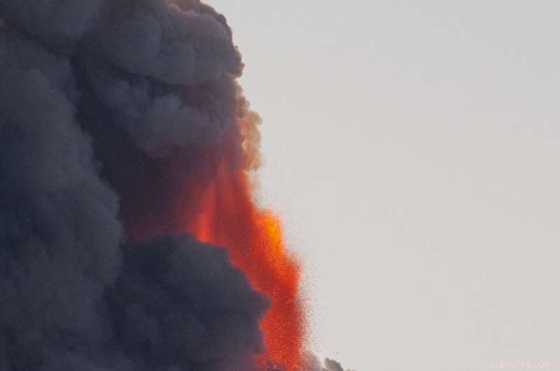 Sicilian Village Spearheads Clean-up Effort Following Mt. Etna Eruption