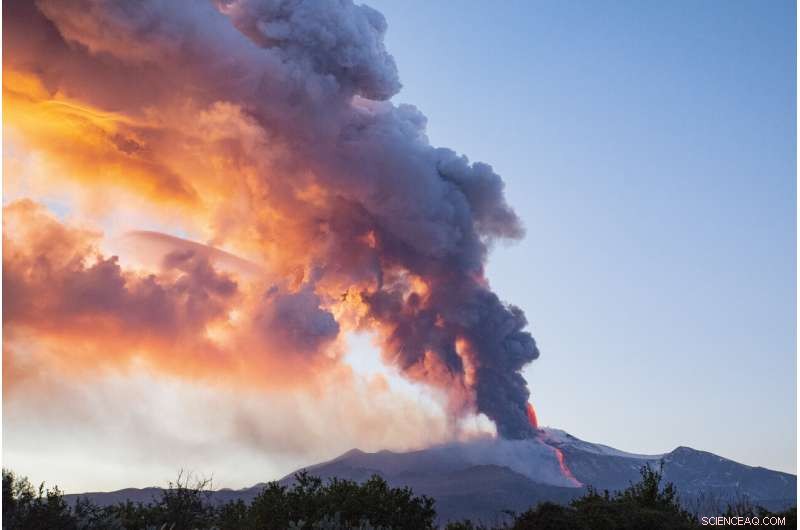 Sicilian Village Spearheads Clean-up Effort Following Mt. Etna Eruption