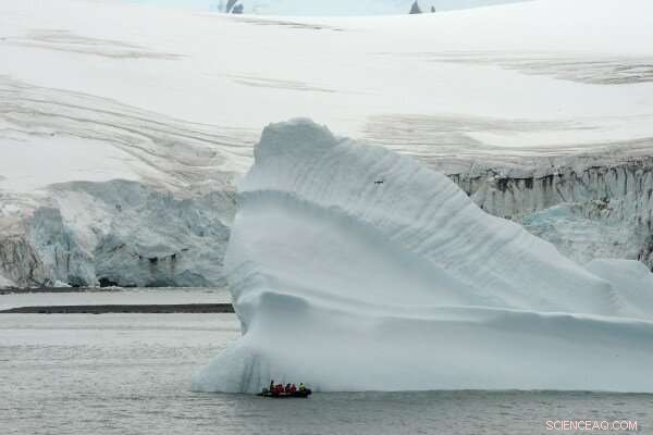 Melting of Large Icebergs: A Critical Trigger in Ice Age Evolution