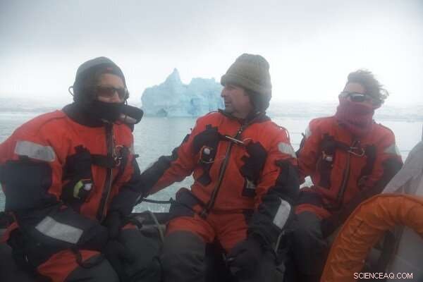 Melting of Large Icebergs: A Critical Trigger in Ice Age Evolution