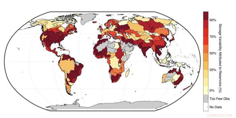 Study Reveals Humans Control Majority of Earth s Freshwater Cycles