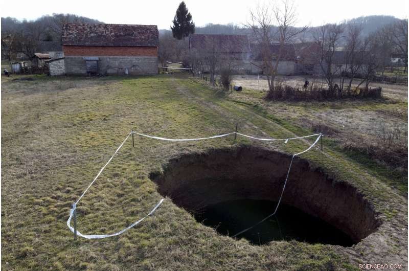Croatia s Quake-Devastated Region Unveils Massive Sinkholes