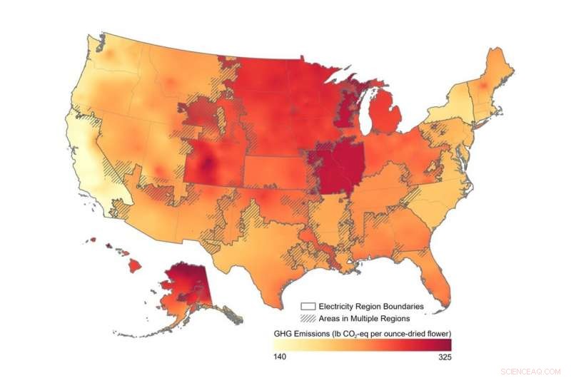 Indoor Cannabis Cultivation and Greenhouse Gas Emissions: How Location Influences Impact