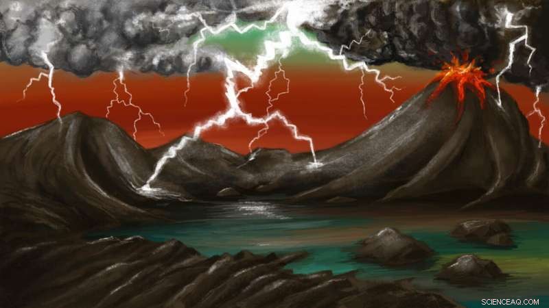 Study Reveals Lightning Strikes Crucial to Earth s Early Life Formation