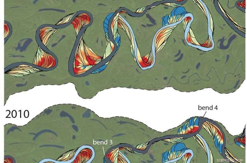 Meandering Rivers Consistently Form Counter-Point Bars, Independent of Underlying Geology
