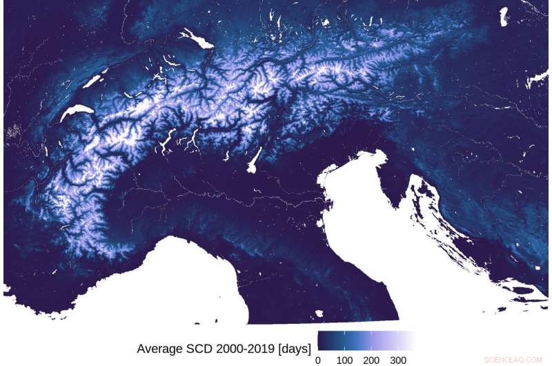 Alpine Study Reveals Widespread Decline in Snow Cover