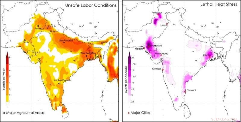 South Asia to Endure Frequent Lethal Heatwaves Even at 1.5°C Warming