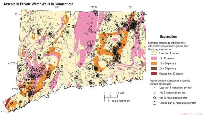 New Report Reveals Elevated Arsenic and Uranium Levels in Select Connecticut Wells
