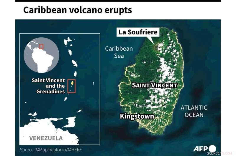 St. Vincent Volcano Eruption: Ash and Hot Gravel Rained on Caribbean Island