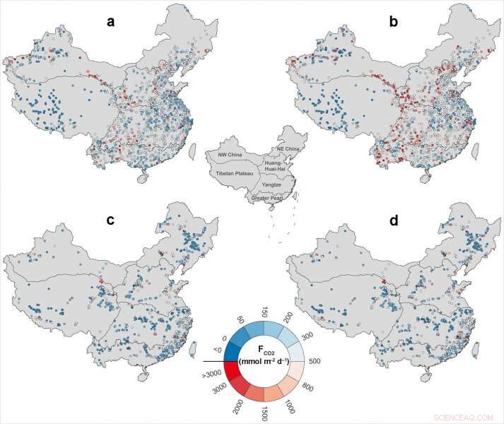 China’s Inland Waters: 30‑Year Analysis of CO₂ Emissions and Trends