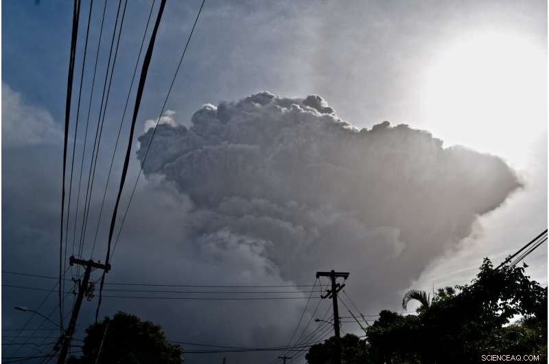 St. Vincent Volcano Continues to Erupt: Massive Explosion Shakes Island