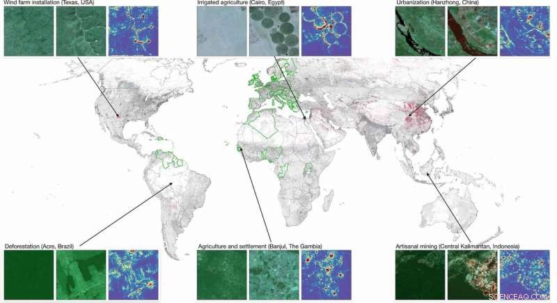 Satellite Map Reveals Human Impact on Land, Guiding Sustainable Development