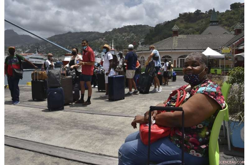 St. Vincent s La Soufrière Volcano Explodes; Cruise Ship Assists Evacuees