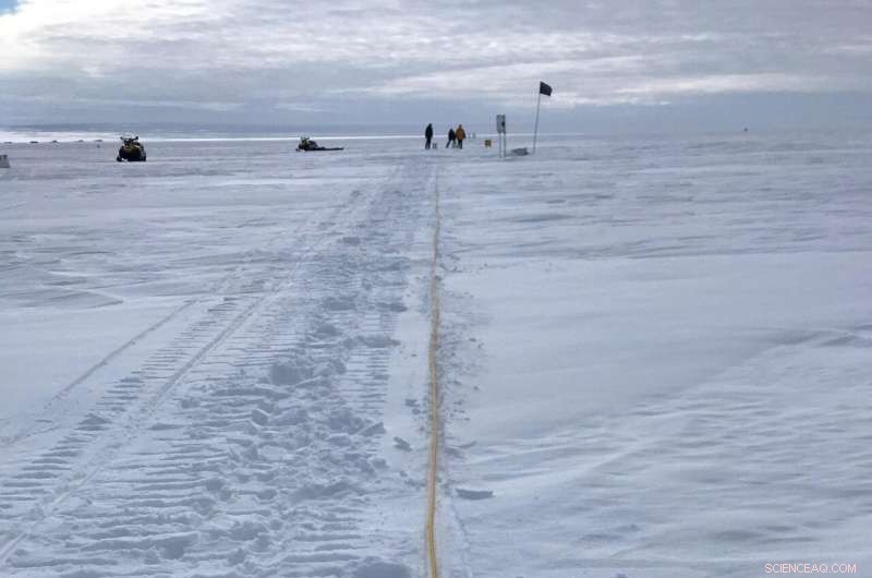 Using Fiber‑Optic Cables to Monitor Microseismic Activity in Antarctica