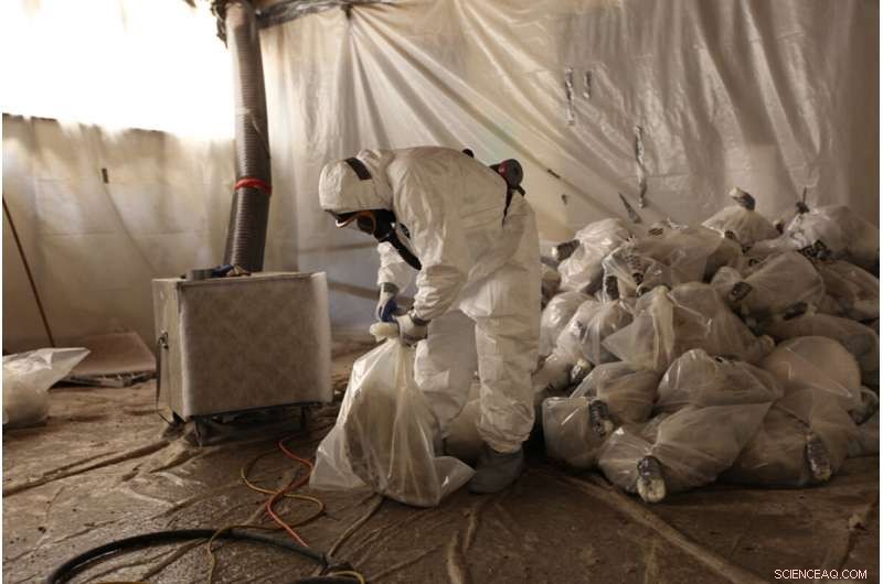 Remediation Strategies Can Heighten Risk at U.S. Asbestos Sites