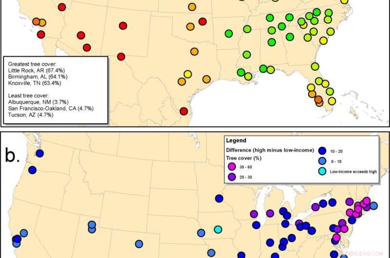 92% of U.S. Urban Areas: Low‑Income Neighborhoods Lack Tree Cover and Face Higher Temperatures