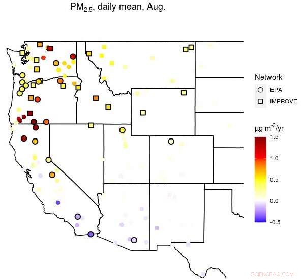 Rising Wildfire Smoke Levels Threaten Air Quality in the Western United States