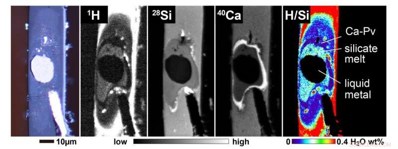 Earth s Core May Contain Up to 70 Times More Hydrogen Than the Oceans
