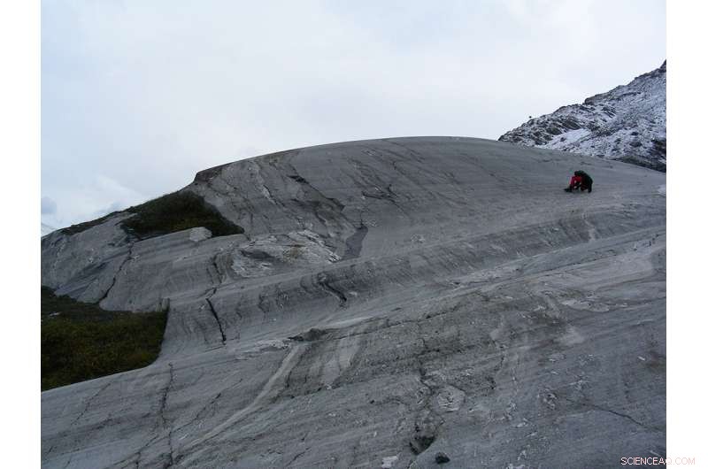 Glaciologists Map Hard Glacier Beds, Develop Slip Law to Predict Glacier Speeds