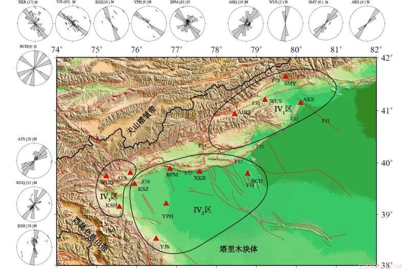 Anisotropic Zoning of the Upper Crust in the Tianshan Tectonic Belt