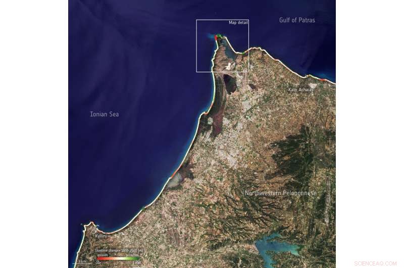 Assessing Coastal Dynamics in Greece: 1995-2020 Shoreline Analysis