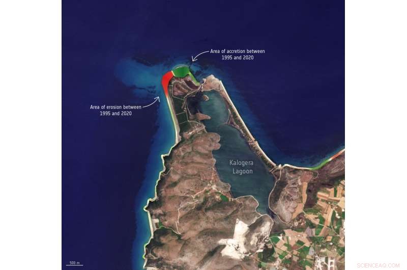 Assessing Coastal Dynamics in Greece: 1995-2020 Shoreline Analysis