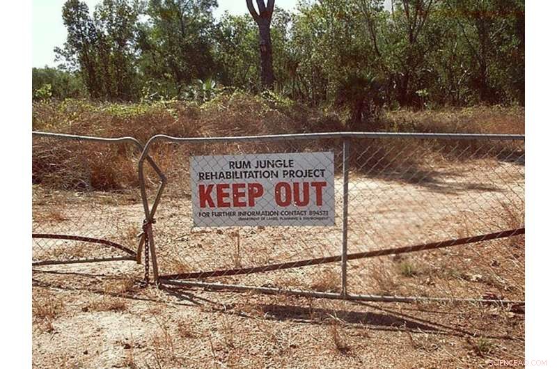 Rum Jungle: The Cold War Uranium Mine s Long-Term Environmental Impact