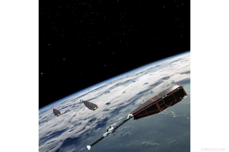 ESA s Swarm Satellites Capture Lightning Sprites Over Czech Republic