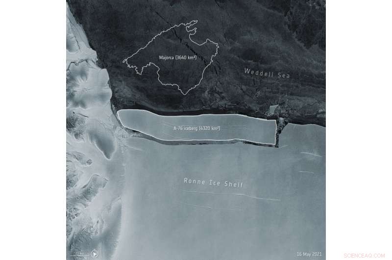 A-76: Exploring the World s Largest Iceberg in the Weddell Sea