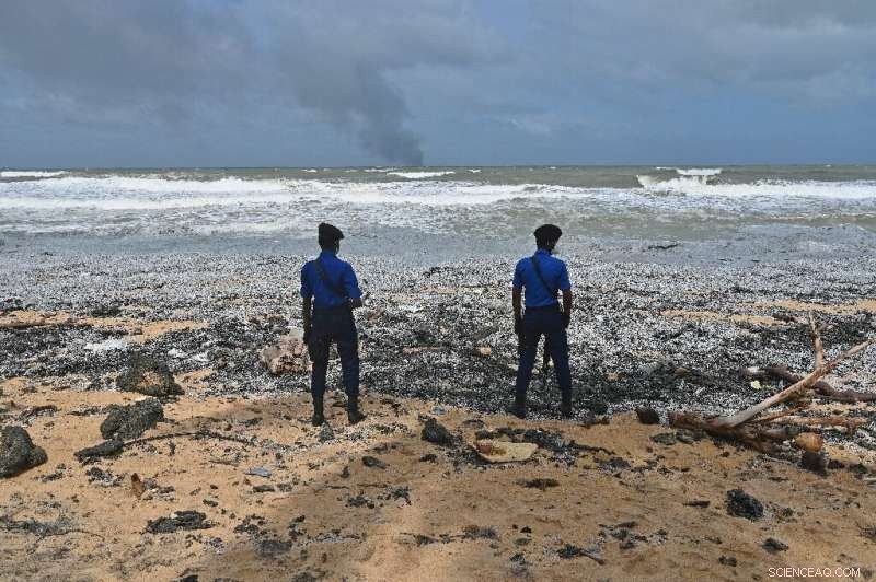 Sri Lanka Prepares for Coastal Pollution After Container Ship Fires