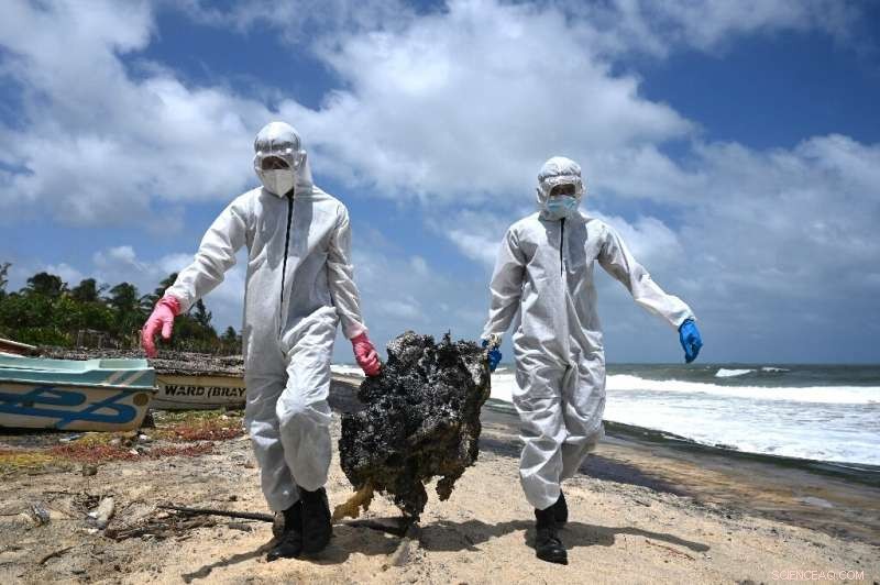 Sri Lanka Investigates Crew of Burning Cargo Ship Amid Major Marine Disaster