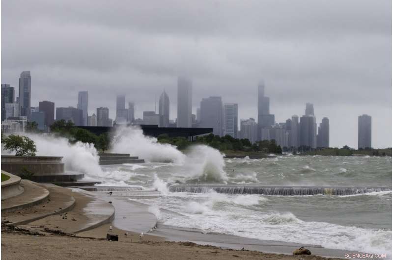 Lake Michigan’s High Waves Shut Down Chicago Beaches Amid Reopening