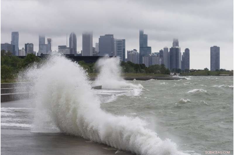 Lake Michigan’s High Waves Shut Down Chicago Beaches Amid Reopening