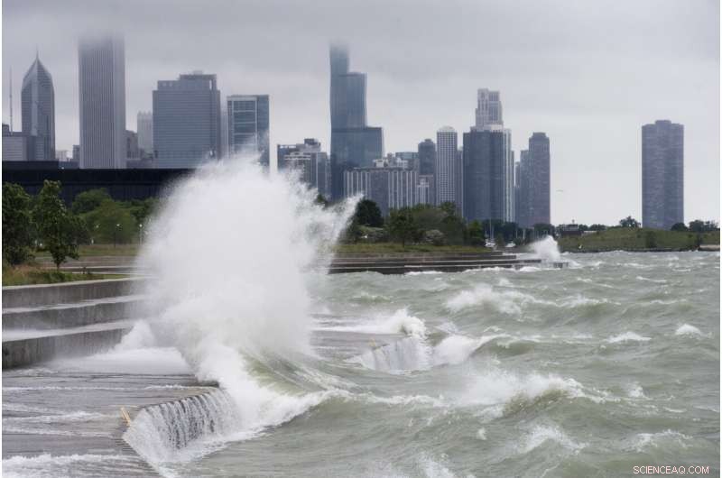 Lake Michigan’s High Waves Shut Down Chicago Beaches Amid Reopening