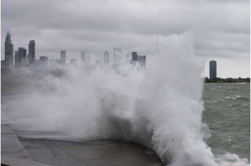 Lake Michigan’s High Waves Shut Down Chicago Beaches Amid Reopening