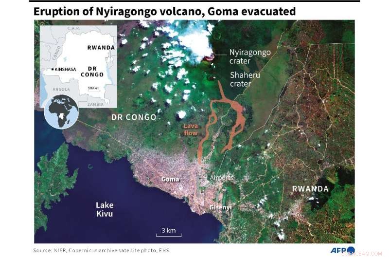Nearly 400,000 Evacuate Goma Amid Mount Nyiragongo Volcanic Threat