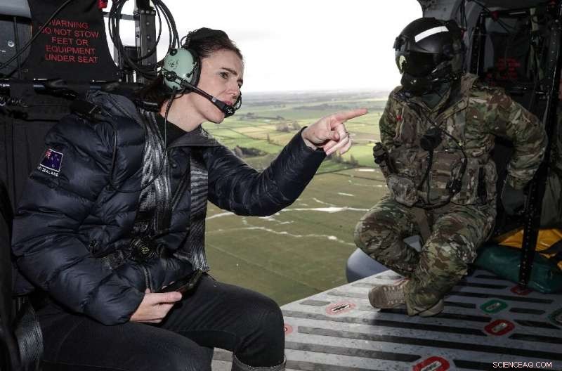 Prime Minister Ardern Visits Devastated New Zealand Flood Zones